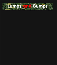Lumps and Bumps